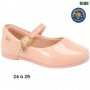 Ballerine fille Klin rose vernie à boucle - 24 à 29 - ENF766