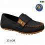 Mocassin garçon Klin noir à scratch - 22 à 29 - ENF771
