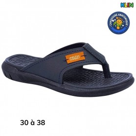 Tong garçon Klin bleu marine - 30 à 38 - ENF776
