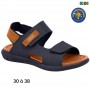 Sandale garçon Klin bleu marine ouverte - 30 à 38 - ENF784