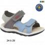 Sandale garçon Klin gris et bleu ciel - 24 à 29 - ENF796
