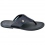 Sandale premium bleu nuit à entre-doigt – SDL3336