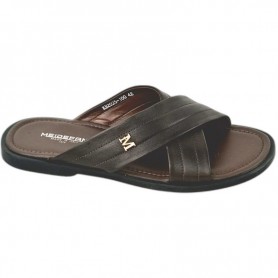 Sandale marron foncé à brides – SDL3356