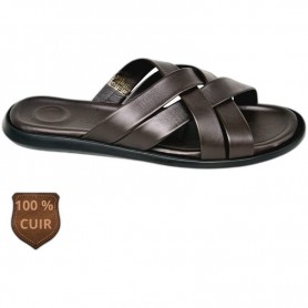 Sandale orthopédique marron foncé – SDL3362