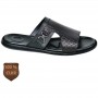 Sandale orthopédique noire à boucle – SDL3367