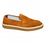 Mocassin de ville camel en suédine – MOC795