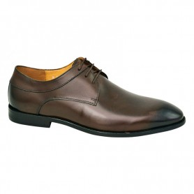 Chaussure classe marron en cuir – CDV1864