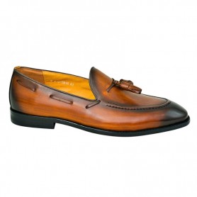 Mocassin classe camel en cuir – CDV1868