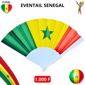 Éventail Sénégal – Aux Couleurs du Drapeau National