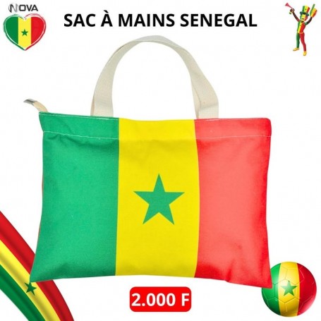 Sac à Main Sénégal – Tote Bag Drapeau National