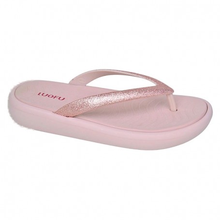 Tongs femme roses scintillantes – taille 36 à 40 – CDF352