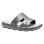 Mules confort homme argentées – SDL3375