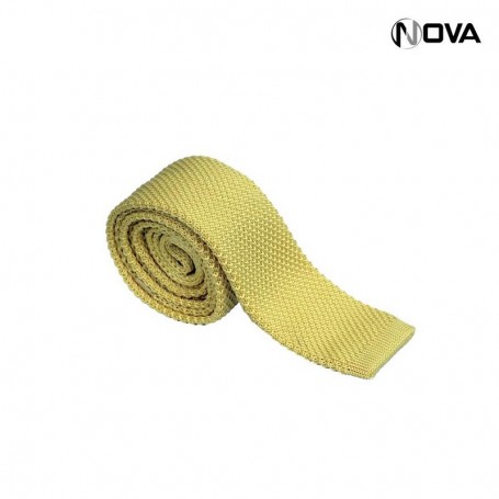 Cravate tricot à bout carré CVT61