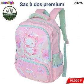 Sac à dos Premium Chat Féerique Orthopédique – SC3276