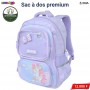 Sac à dos Premium Licorne Pastel Orthopédique – SC3279