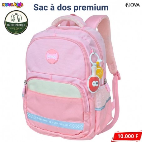Sac à dos Premium Rose Orthopédique – SC3283