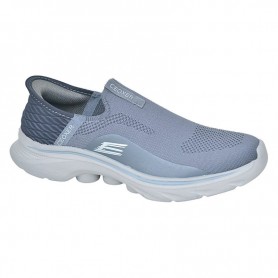Baskets de marche grises sans lacets – Taille 45 à 48 – SNK605