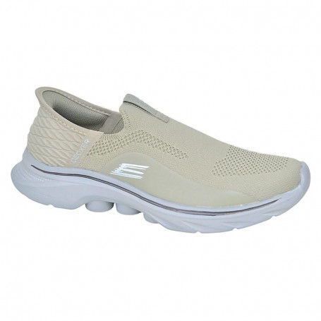 Baskets de marche beiges sans lacets – Taille 45 à 48 – SNK609