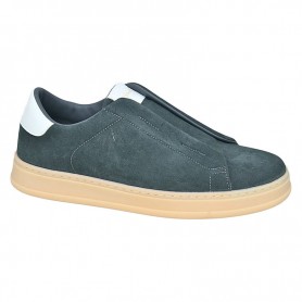 Sneakers casual vert foncé à enfiler – SNK610