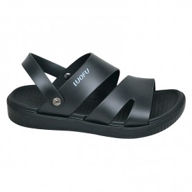 Sandales homme noires multibrides – SDL3384