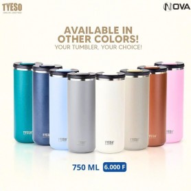 Mug isotherme TYESO 750ML – plusieurs couleurs – GDE511