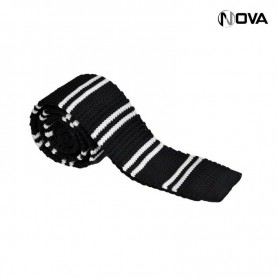 Cravate tricot à bout carré CVT69