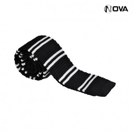 Cravate tricot à bout carré CVT69