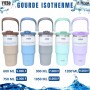 Gourde isotherme TYESO avec poignée – Plusieurs tailles – GDE513