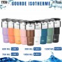 Gourde isotherme TYESO avec poignée – Plusieurs tailles – GDE515