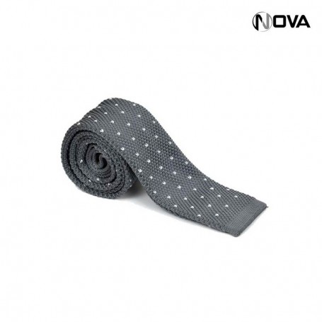 Cravate tricot à bout carré CVT71