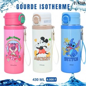 Gourde isotherme enfant Mickey Stitch Lotso 430ML – GDE517