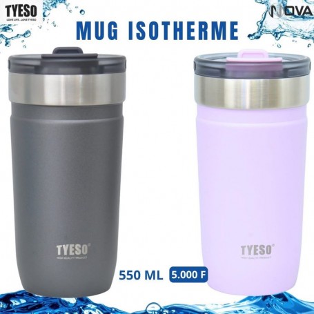 Mug isotherme TYESO compact 550ML – GDE522
