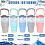 Gourde isotherme TYESO avec poignée – Plusieurs tailles – GDE525