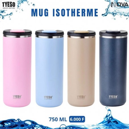 Mug isotherme TYESO design moderne 750ML – GDE527