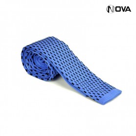 Cravate tricot à bout carré CVT74