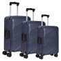 Set 3 Valises Rigides Polypropylène Sans Zip - VLS405