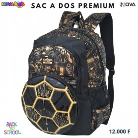 Sac à dos premium Smiggle Football noir – SC3293