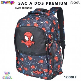 Sac à dos premium Smiggle Super Héros avec trousse – SC3313