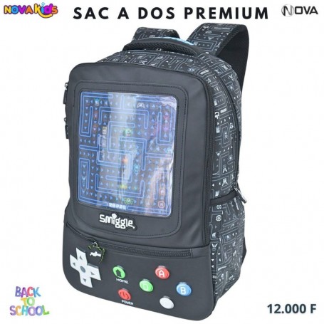 Sac à dos premium Smiggle Gaming Console noir – SC3314