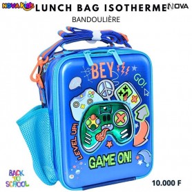 Sac à lunch isotherme Axyn 3D Game On Enfant – GDE532