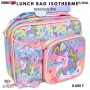Lunch Bag Isotherme Licorne Arc-en-ciel avec Bandoulière – GDE538
