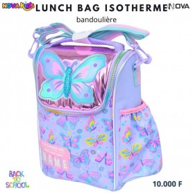 Lunch Bag Isotherme Papillon avec Bandoulière – GDE544