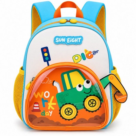 Sac à Dos Maternelle Sun Eight Construction Enfant – SC3321