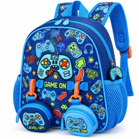 Mini Sac à Dos Maternelle Enfant avec Pochettes – SC3329