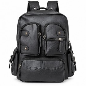 Sac à Dos Homme Noir Cuir Vintage – SC3334