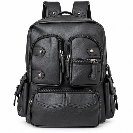 Sac à Dos Homme Noir Cuir Vintage – SC3334