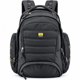 Sac à Dos Noir Multi-Poches Homme – SC3336