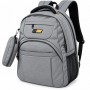 Sac à Dos Gris Multi-Poches – SC3337