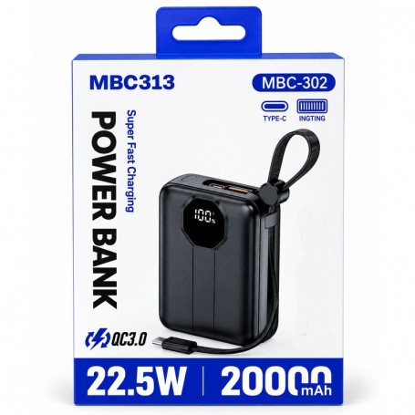 Power Bank MBC302 20000mAh 22.5W
