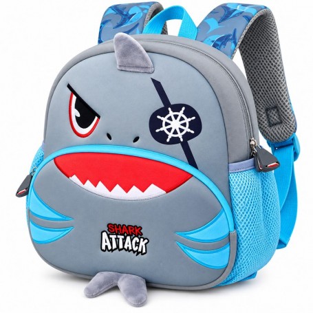Sac à Dos Maternelle Orthopédique Requin – SC3353